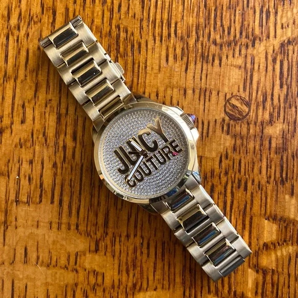 NWOT Juicy Couture Watch NWOT Juicy Couture White Leather band Watch with Heart Charm  main image 3